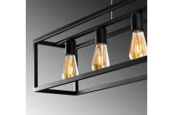 Taklampe Orika Horisontal Svart