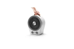 Varmevifte Black+Decker 2-i-1 Hvit 2000W